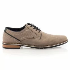 Man Office Chaussures De Ville Homme Gris