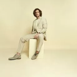 Man Office Chaussures De Ville Homme Gris -Baskets / Sneakers Soldes 01W037154G