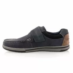 Off Shore Mocassins / Chaussures Bateau Homme Bleu -Baskets / Sneakers Soldes 01W037155D