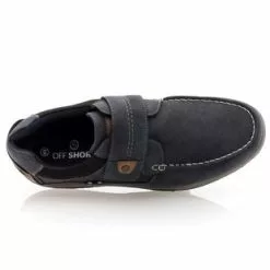 Off Shore Mocassins / Chaussures Bateau Homme Bleu -Baskets / Sneakers Soldes 01W037155F