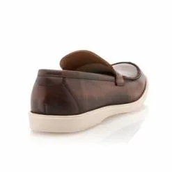 Hub Station Mocassins / Chaussures Bateau Homme Marron -Baskets / Sneakers Soldes 01W037167E