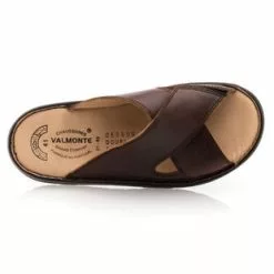 Valmonte Sandales / Nu-pieds Homme Marron -Baskets / Sneakers Soldes 01W037182F