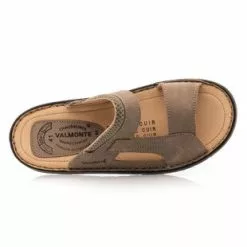 Valmonte Sandales / Nu-pieds Homme Beige -Baskets / Sneakers Soldes 01W037185F