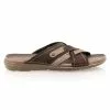 Enrico AZZI Sandales / Nu-pieds Homme Marron -Baskets / Sneakers Soldes 01W037237A