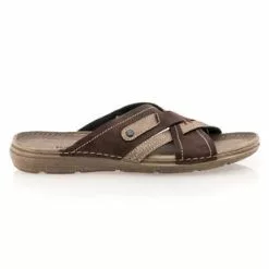 Enrico AZZI Sandales / Nu-pieds Homme Marron