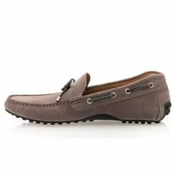 Midtown District Mocassins / Chaussures Bateau Homme Gris -Baskets / Sneakers Soldes 01W037275D