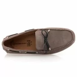 Midtown District Mocassins / Chaussures Bateau Homme Gris -Baskets / Sneakers Soldes 01W037275F