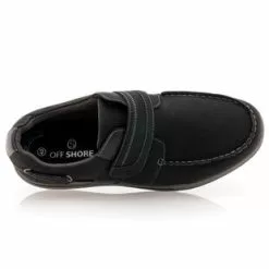 Dorcas Mocassins / Chaussures Bateau Homme Noir -Baskets / Sneakers Soldes 01W037283F