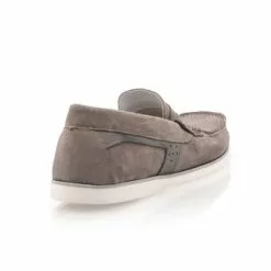 Trek Stone Mocassins / Chaussures Bateau Homme Gris -Baskets / Sneakers Soldes 01W037358E