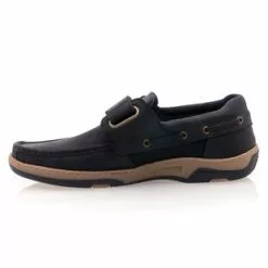 Off Shore Mocassins / Chaussures Bateau Homme Bleu -Baskets / Sneakers Soldes 01W037362D