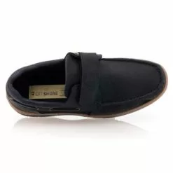 Off Shore Mocassins / Chaussures Bateau Homme Bleu -Baskets / Sneakers Soldes 01W037362F