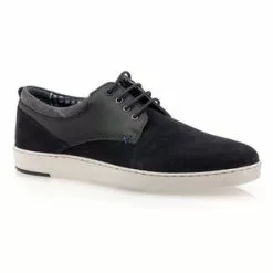 Trek Stone Chaussures De Ville Homme Bleu -Baskets / Sneakers Soldes 01W037493B