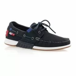 Trek Stone Mocassins / Chaussures Bateau Homme Bleu -Baskets / Sneakers Soldes 01W037532B