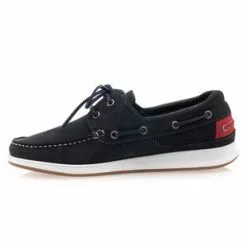 Trek Stone Mocassins / Chaussures Bateau Homme Bleu -Baskets / Sneakers Soldes 01W037532D