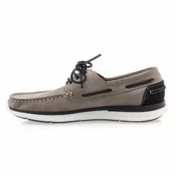 Trek Stone Mocassins / Chaussures Bateau Homme Gris -Baskets / Sneakers Soldes 01W037534D