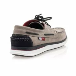 Trek Stone Mocassins / Chaussures Bateau Homme Gris -Baskets / Sneakers Soldes 01W037534E