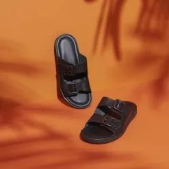 Enrico AZZI Sandales / Nu-pieds Homme Noir 15 Enrico AZZI Sandales / Nu-pieds Homme Noir -Baskets / Sneakers Soldes 01W037871G