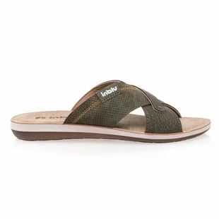 Inblu Sandales / Nu-pieds Homme Vert 3 Inblu Sandales / Nu-pieds Homme Vert