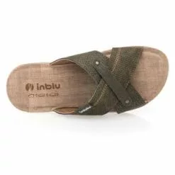 Inblu Sandales / Nu-pieds Homme Vert 13 Inblu Sandales / Nu-pieds Homme Vert -Baskets / Sneakers Soldes 01W038535F