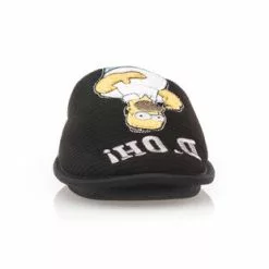 Simpsons Pantoufles Homme Noir -Baskets / Sneakers Soldes 01W039502C