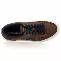 JACK AND JONES Baskets / Sneakers Homme Marron -Baskets / Sneakers Soldes 01W039911F