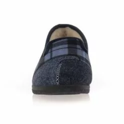 Pantoufles Homme Bleu -Baskets / Sneakers Soldes 01W041370C