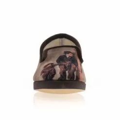 Pantoufles Homme Marron -Baskets / Sneakers Soldes 01W041633C