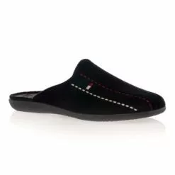 Pantoufles Homme Noir -Baskets / Sneakers Soldes 01W042365B