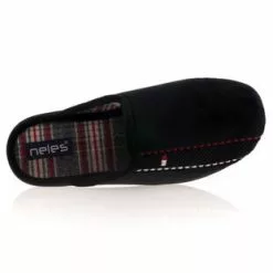 Pantoufles Homme Noir -Baskets / Sneakers Soldes 01W042365F