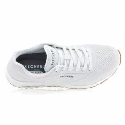Skechers Baskets / Sneakers Homme Blanc -Baskets / Sneakers Soldes 01W043092F