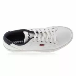 Levi's Baskets / Sneakers Homme Blanc -Baskets / Sneakers Soldes 01W043365F