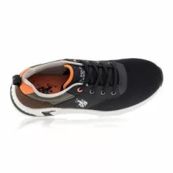US Polo Baskets / Sneakers Homme Noir -Baskets / Sneakers Soldes 01W043385G