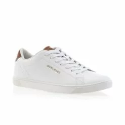 JACK AND JONES Baskets / Sneakers Homme Blanc -Baskets / Sneakers Soldes 01W043681C