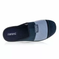 Pantoufles Homme Bleu -Baskets / Sneakers Soldes 01W044617F