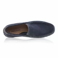 Pierre Cardin Mocassins / Chaussures Bateau Homme Bleu -Baskets / Sneakers Soldes 01W044690F