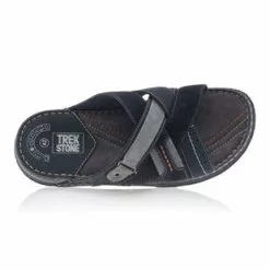 Trek Stone Sandales / Nu-pieds Homme Bleu -Baskets / Sneakers Soldes 01W044739F