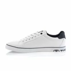 Tom Tailor Baskets / Sneakers Homme Blanc -Baskets / Sneakers Soldes 01W045062D
