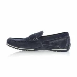 Hub Station Mocassins / Chaussures Bateau Homme Bleu -Baskets / Sneakers Soldes 01W045108D