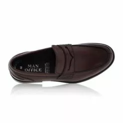 Man Office Mocassins / Chaussures Bateau Homme Marron -Baskets / Sneakers Soldes 01W045289F
