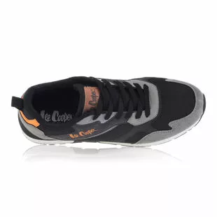 Lee Cooper Baskets / Sneakers Homme Noir 9 Lee Cooper Baskets / Sneakers Homme Noir – Image 7