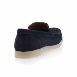 Midtown District Mocassins / Chaussures Bateau Homme Bleu -Baskets / Sneakers Soldes 01W045603E