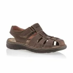 Softland Sandales / Nu-pieds Homme Marron -Baskets / Sneakers Soldes 01W045807B