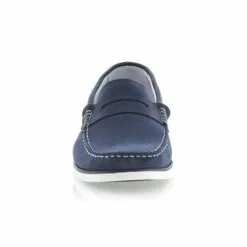 Trek Stone Mocassins / Chaussures Bateau Homme Bleu -Baskets / Sneakers Soldes 01W045810C