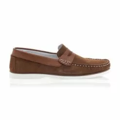Trek Stone Mocassins / Chaussures Bateau Homme Marron