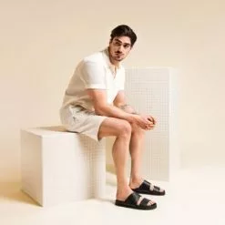 Midtown District Sandales / Nu-pieds Homme Marron -Baskets / Sneakers Soldes 01W045840B