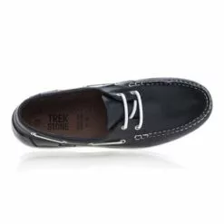 Trek Stone Mocassins / Chaussures Bateau Homme Bleu -Baskets / Sneakers Soldes 01W045868F