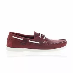 Trek Stone Mocassins / Chaussures Bateau Homme Rouge