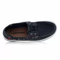 Saint Tropez Mocassins / Chaussures Bateau Homme Bleu -Baskets / Sneakers Soldes 01W045947F