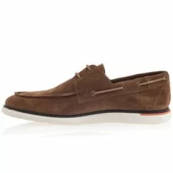 Hub Station Mocassins / Chaussures Bateau Homme Marron -Baskets / Sneakers Soldes 01W046156D