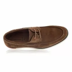 Hub Station Mocassins / Chaussures Bateau Homme Marron -Baskets / Sneakers Soldes 01W046156F